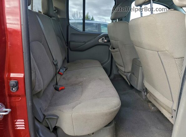1N6ED0EB7MN703475 2021 NISSAN FRONTIER Burgundy Widok tylnych siedzeń