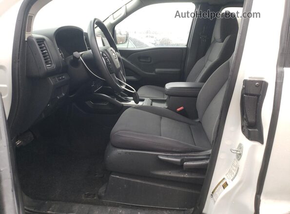 1N6ED1CM2PN604612 2023 NISSAN FRONTIER Белый Вид салона спереди