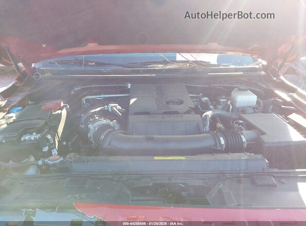 1N6ED1EJ4PN669741 2023 NISSAN FRONTIER Красный Вид сзади