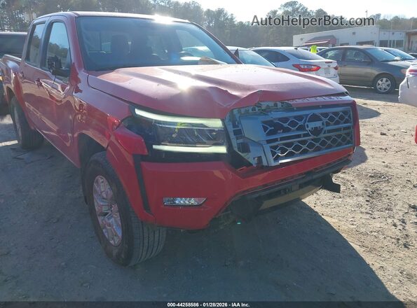 1N6ED1EJ4PN669741 2023 NISSAN FRONTIER Красный Вид спереди