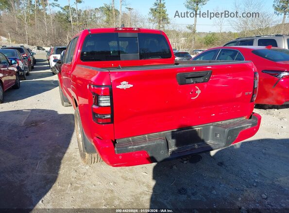 1N6ED1EJ4PN669741 2023 NISSAN FRONTIER Красный Задняя левая четверть