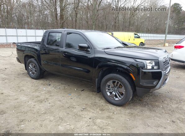 1N6ED1EJ9SN655326 2025 NISSAN FRONTIER Черный Передняя правая четверть