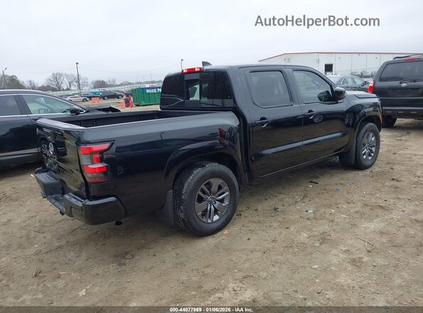 1N6ED1EJ9SN655326 2025 NISSAN FRONTIER Черный Задняя правая четверть