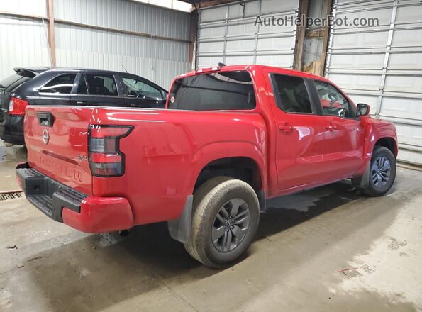 1N6ED1EK3SN621407 2025 NISSAN FRONTIER Красный Задняя правая четверть