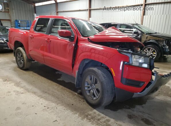 1N6ED1EK3SN621407 2025 NISSAN FRONTIER Красный Передняя правая четверть