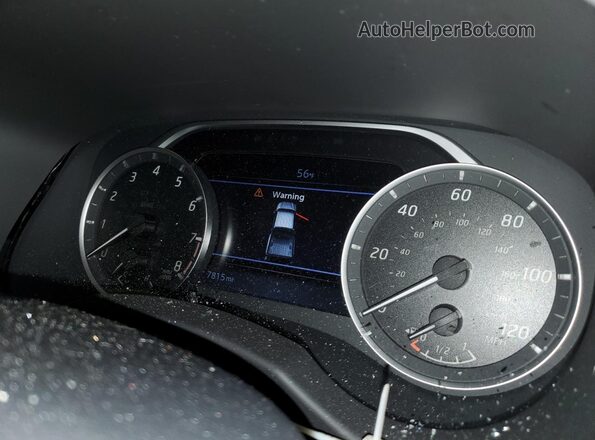 1N6ED1EK3SN621407 2025 NISSAN FRONTIER Красный Вид щитка приборов