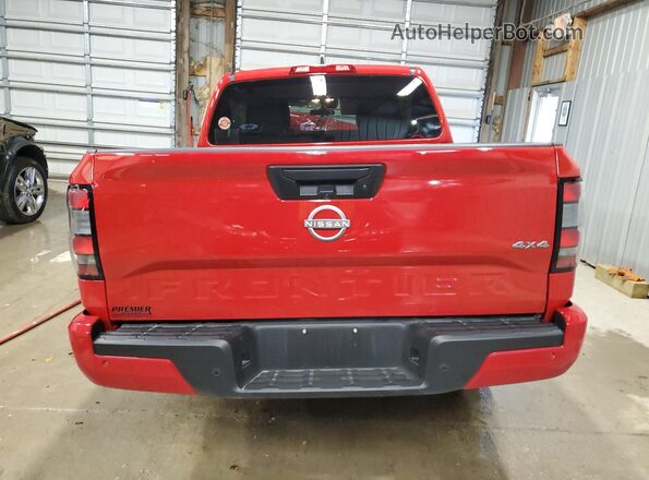 1N6ED1EK3SN621407 2025 NISSAN FRONTIER Красный Вид сзади