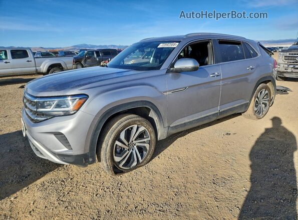 1V2BE2CA3PC217088 2023 VOLKSWAGEN ATLAS Silver Առջևի ձախ երեք քառորդ տեսարան