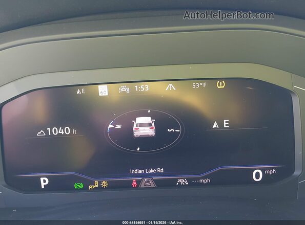 1V2BE2CAXPC214446 2023 VOLKSWAGEN ATLAS Black Widok tylnych siedzeń