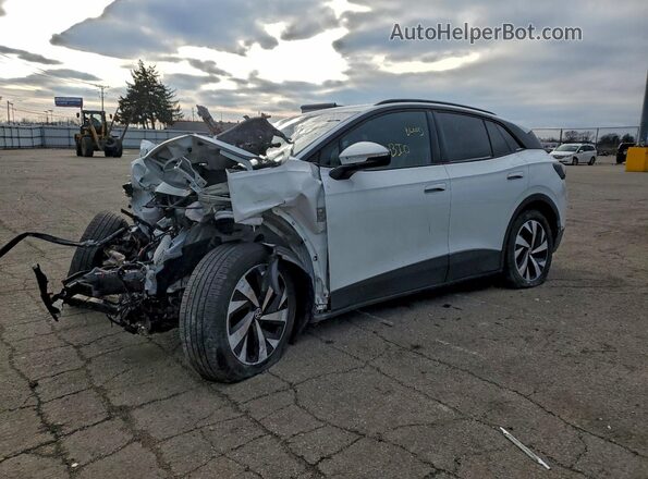 1V2BMPE89RC015367 2024 VOLKSWAGEN ID.4 Белый Передняя левая четверть