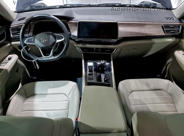 1V2BR2CA9RC586318 2024 VOLKSWAGEN ATLAS Синий Вид панели приборов