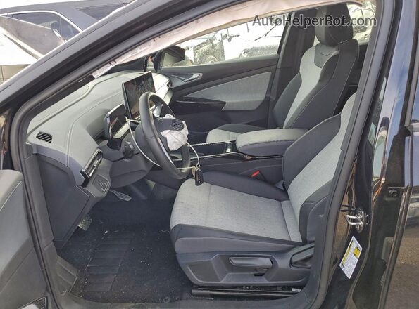 1V2CRPE85SC017497 2025 VOLKSWAGEN ID.4 Черный Вид салона спереди