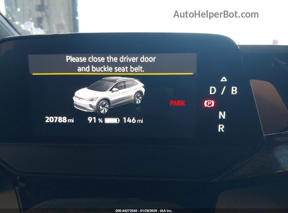 1V2DNPE85PC051219 2023 VOLKSWAGEN ID.4 Black უკანა სავარძლების ხედი