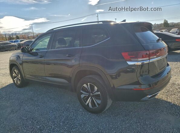 1V2DR2CA1RC565956 2024 VOLKSWAGEN ATLAS Черный Задняя левая четверть