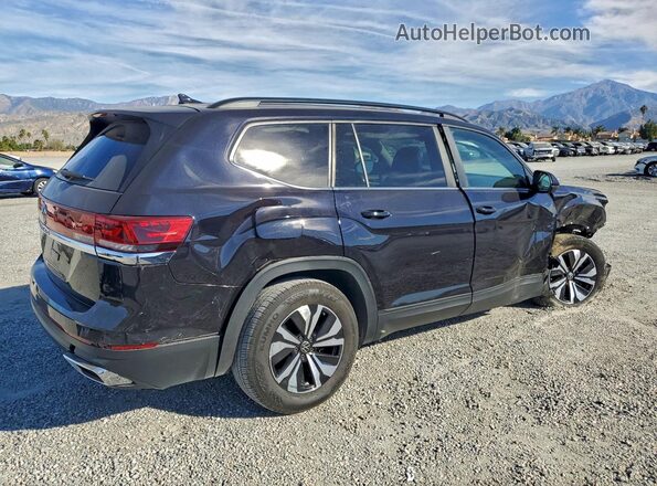 1V2DR2CA1RC565956 2024 VOLKSWAGEN ATLAS Черный Задняя правая четверть