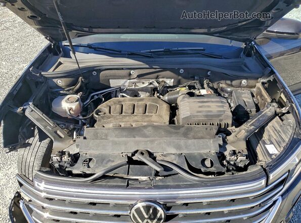 1V2DR2CA1RC565956 2024 VOLKSWAGEN ATLAS Черный Вид подкапотного пространства