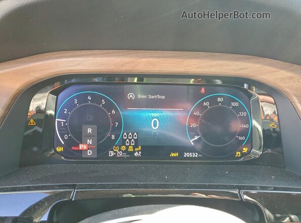 1V2DR2CA1RC565956 2024 VOLKSWAGEN ATLAS Черный Вид щитка приборов