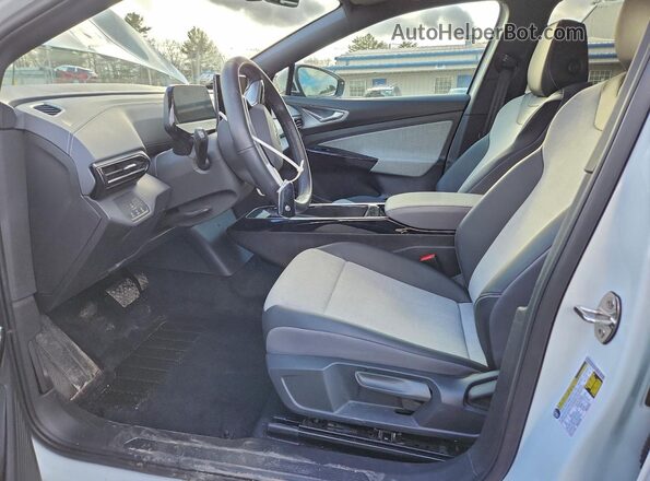 1V2DSPE8XSC005449 2025 VOLKSWAGEN ID.4 White Widok wnętrza z przodu
