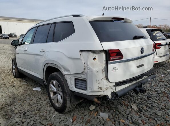 1V2GR2CA1KC536735 2019 VOLKSWAGEN ATLAS White Задня ліва чверть