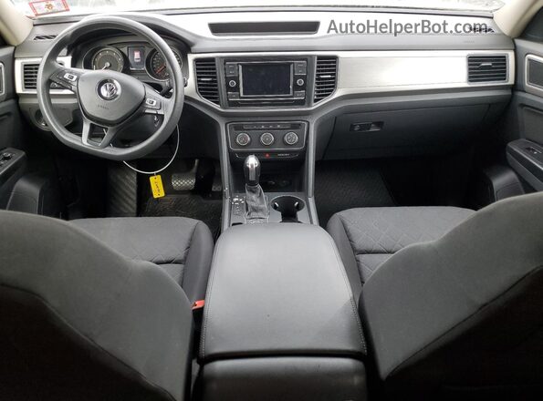 1V2GR2CA1KC536735 2019 VOLKSWAGEN ATLAS White Вид панелі приладів