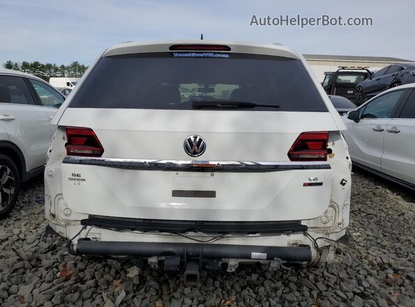 1V2GR2CA1KC536735 2019 VOLKSWAGEN ATLAS White Вид ззаду