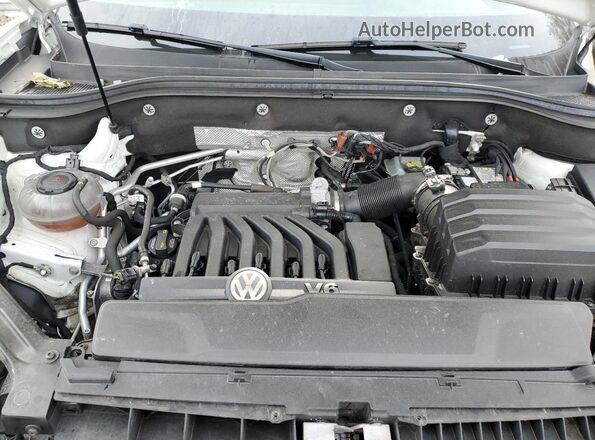 1V2GR2CA1KC536735 2019 VOLKSWAGEN ATLAS White Вид підкапотного простору