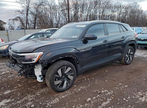 1V2HE2CAXSC218774 2025 VOLKSWAGEN ATLAS Black Przód lewy