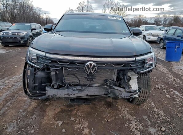 1V2HE2CAXSC218774 2025 VOLKSWAGEN ATLAS Black Widok z przodu