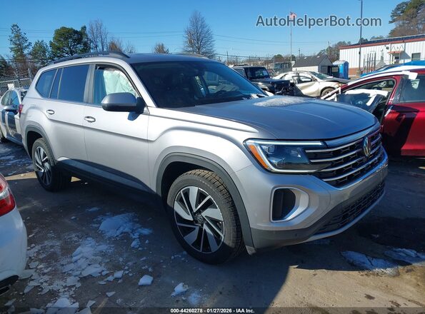 1V2HR2CA6RC538236 2024 VOLKSWAGEN ATLAS Gray Widok wnętrza z tyłu