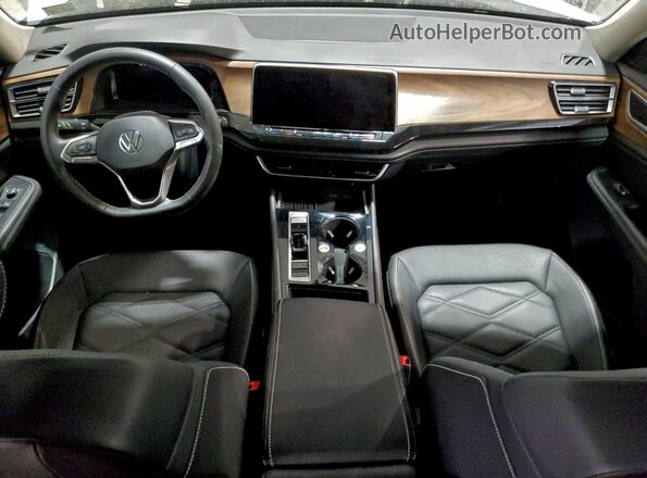 1V2HR2CA8SC522321 2025 VOLKSWAGEN ATLAS Белый Вид панели приборов