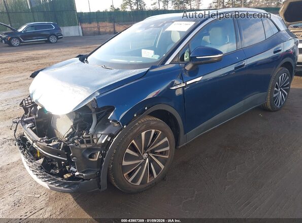 1V2JNPE8XPC019255 2023 VOLKSWAGEN ID.4 Blue Vista tres cuartos delantera izquierda