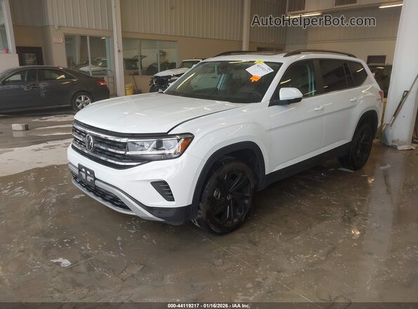 1V2JR2CA1PC548834 2023 VOLKSWAGEN ATLAS White Առջևի ձախ երեք քառորդ տեսարան