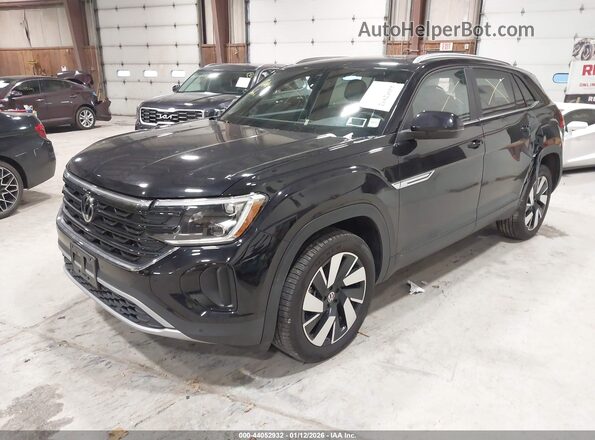 1V2KE2CA7SC216311 2025 VOLKSWAGEN ATLAS Черный Передняя левая четверть