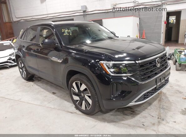 1V2KE2CA7SC216311 2025 VOLKSWAGEN ATLAS Черный Передняя правая четверть
