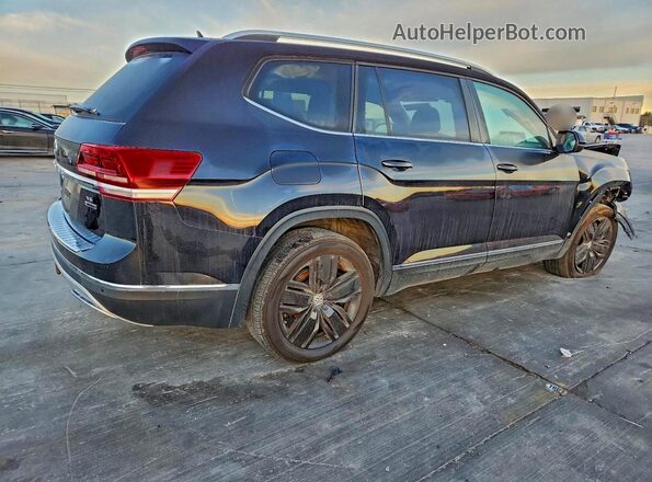 1V2MR2CA6JC549207 2018 VOLKSWAGEN ATLAS Черный Задняя правая четверть