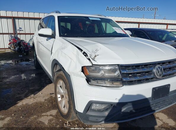 1V2MR2CA9JC521031 2018 VOLKSWAGEN ATLAS Белый Вид спереди