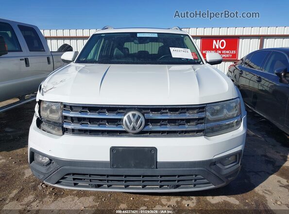 1V2MR2CA9JC521031 2018 VOLKSWAGEN ATLAS Белый Вид щитка приборов