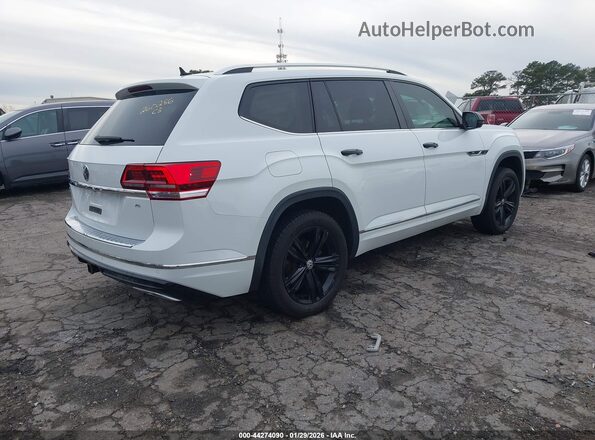1V2SR2CA2KC588692 2019 VOLKSWAGEN ATLAS Белый Задняя правая четверть