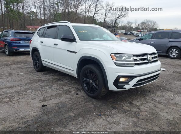 1V2SR2CA2KC588692 2019 VOLKSWAGEN ATLAS Белый Передняя правая четверть