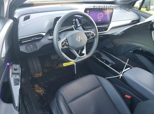 1V2WNPE8XPC052004 2023 VOLKSWAGEN ID.4 Gray Widok deski rozdzielczej