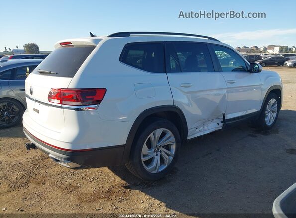 1V2WR2CA1NC517506 2022 VOLKSWAGEN ATLAS Белый Задняя правая четверть