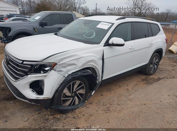 1V2WR2CA5RC561837 2024 VOLKSWAGEN ATLAS Белый Передняя левая четверть
