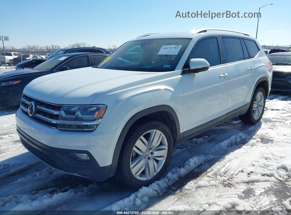 1V2WR2CA9KC568005 2019 VOLKSWAGEN ATLAS Белый Передняя левая четверть