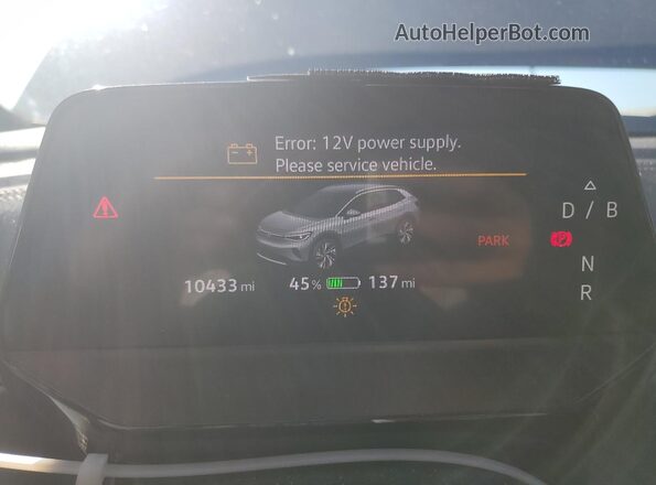 1V2WSPE81RC022370 2024 VOLKSWAGEN ID.4 Серый Вид щитка приборов