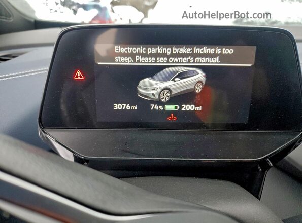 1V2WSPE86SC017042 2025 VOLKSWAGEN ID.4 Silver Widok zestawu wskaźników