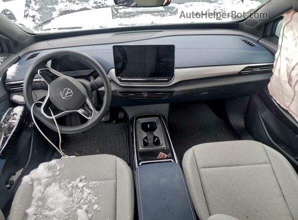 1V2WSPE86SC017042 2025 VOLKSWAGEN ID.4 Silver Widok deski rozdzielczej