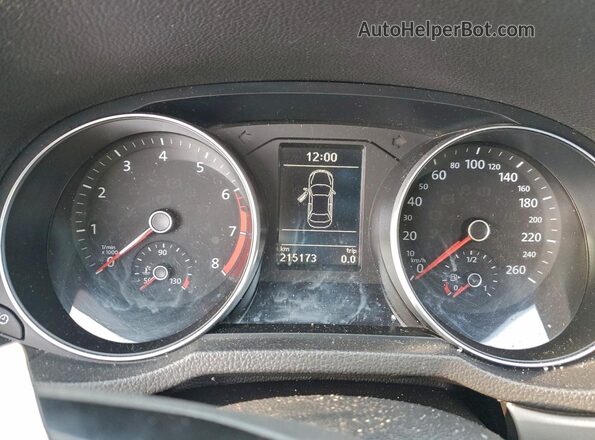 1VWAA7A35JC031373 2018 VOLKSWAGEN PASSAT Белый Вид щитка приборов