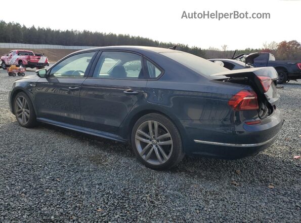 1VWAA7A3XJC031000 2018 VOLKSWAGEN PASSAT Синий Задняя левая четверть
