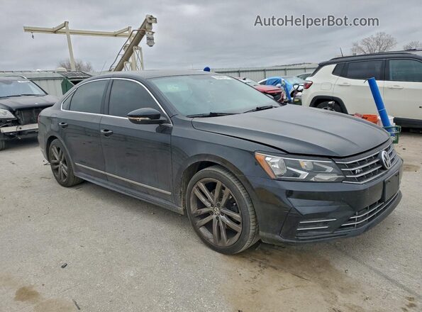 1VWAS7A3XGC045257 2016 VOLKSWAGEN PASSAT Черный Передняя правая четверть