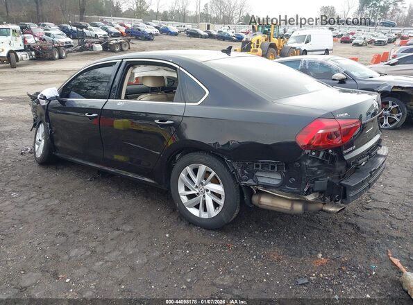 1VWBA7A32JC036101 2018 VOLKSWAGEN PASSAT Черный Задняя левая четверть